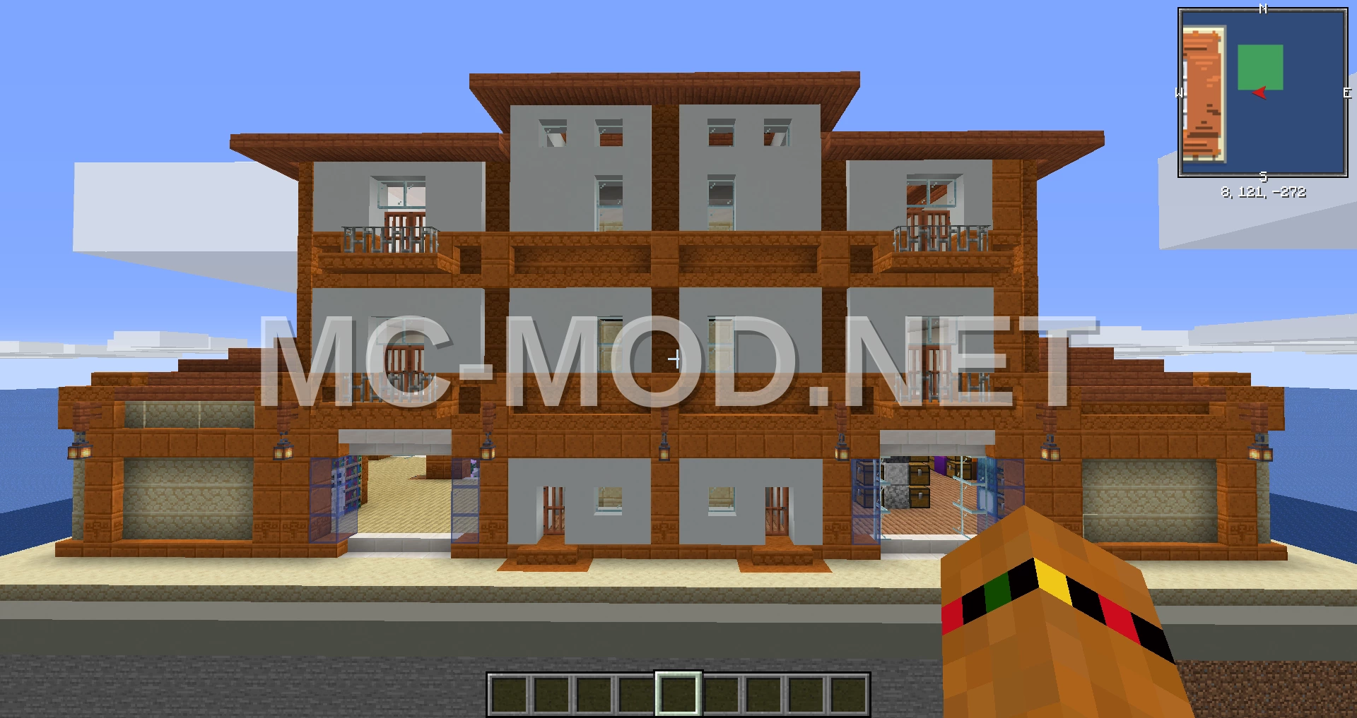 Mediterranean Style Shopping Center