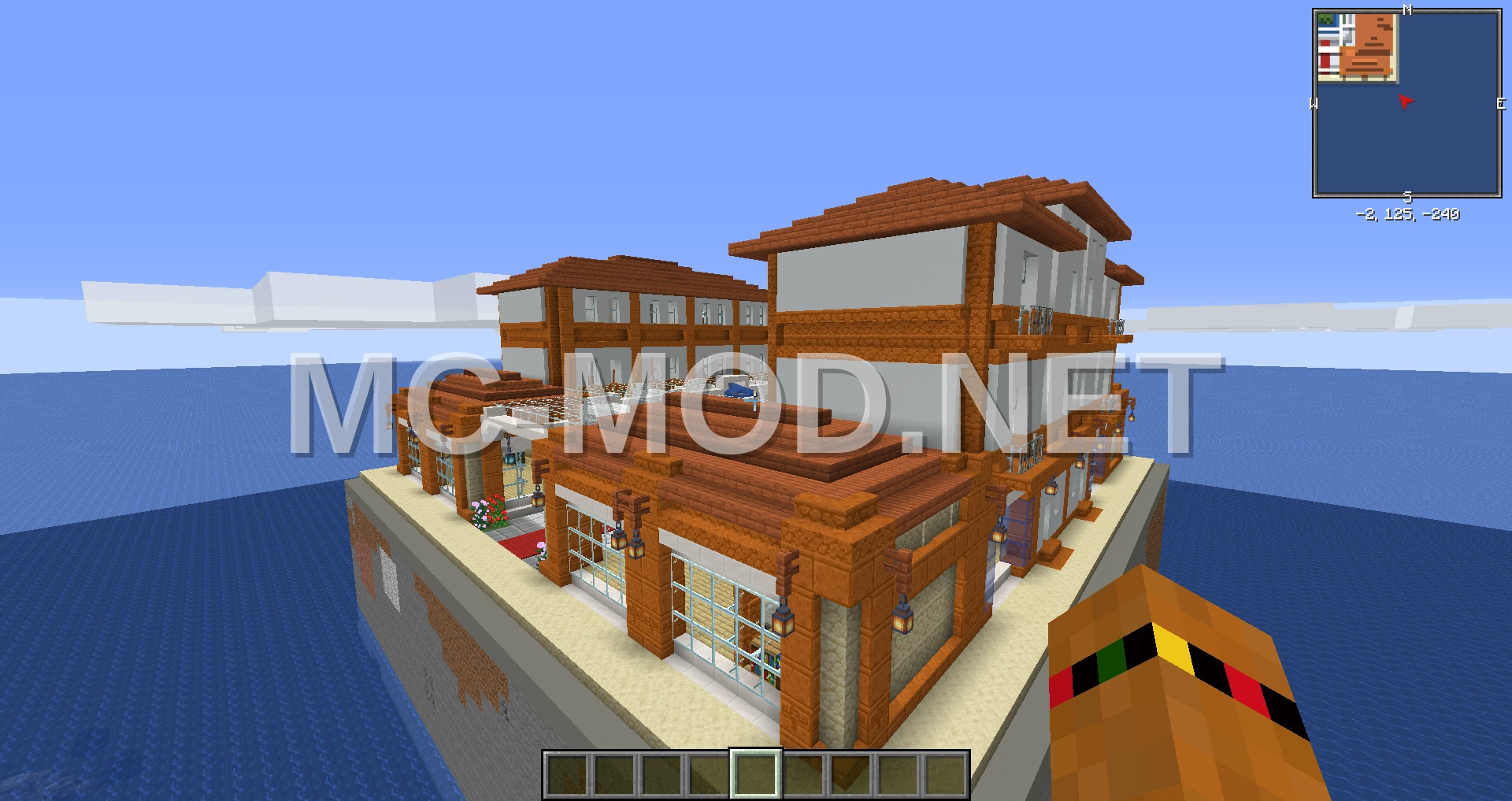 Mediterranean Style Shopping Center