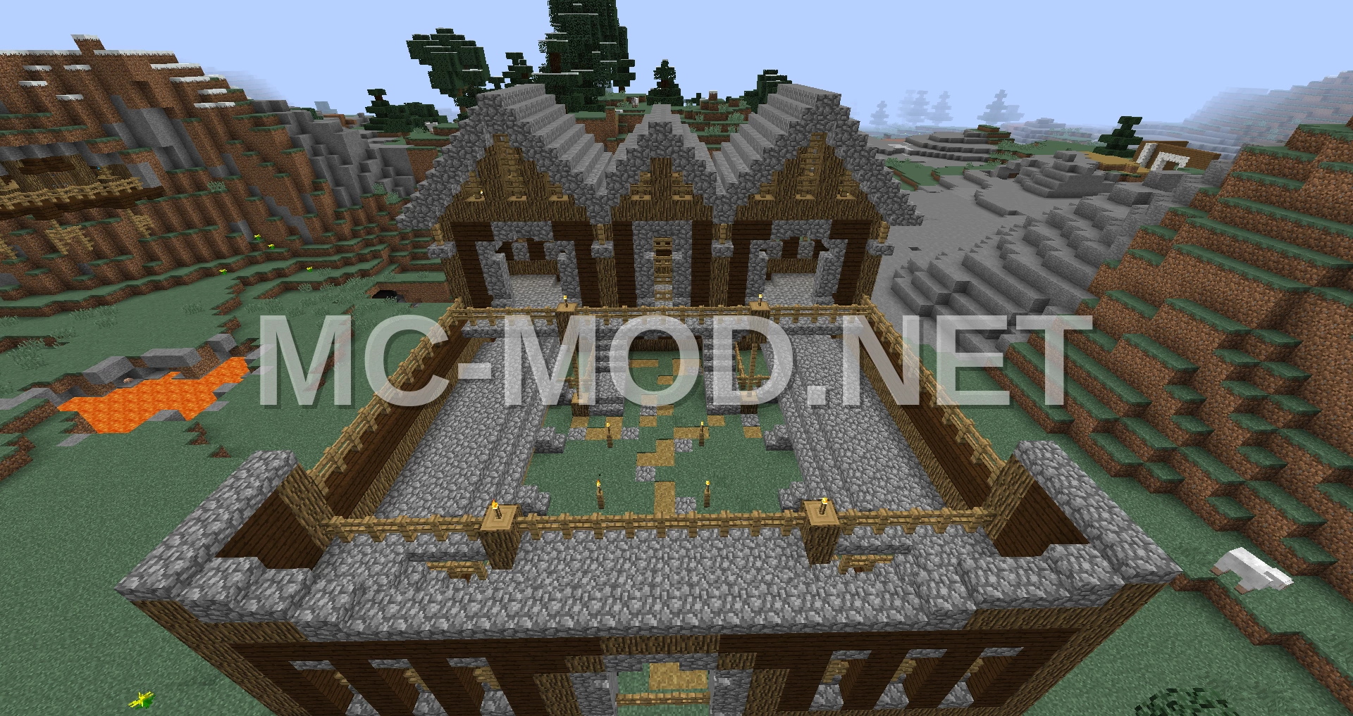 Medium Barn Structure