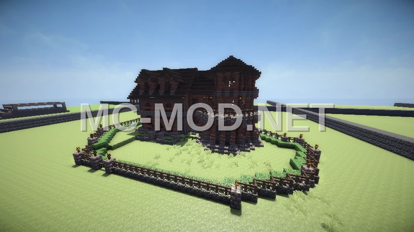 Medium Brick Cottage House