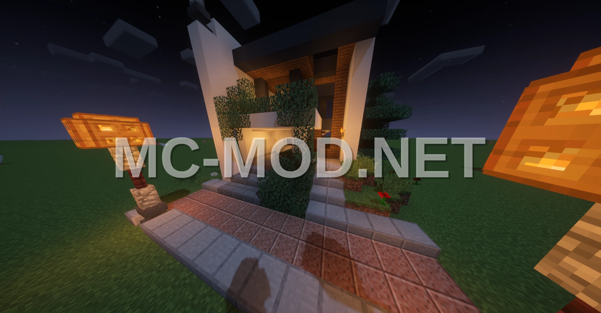 Medium Two-Story Modern House