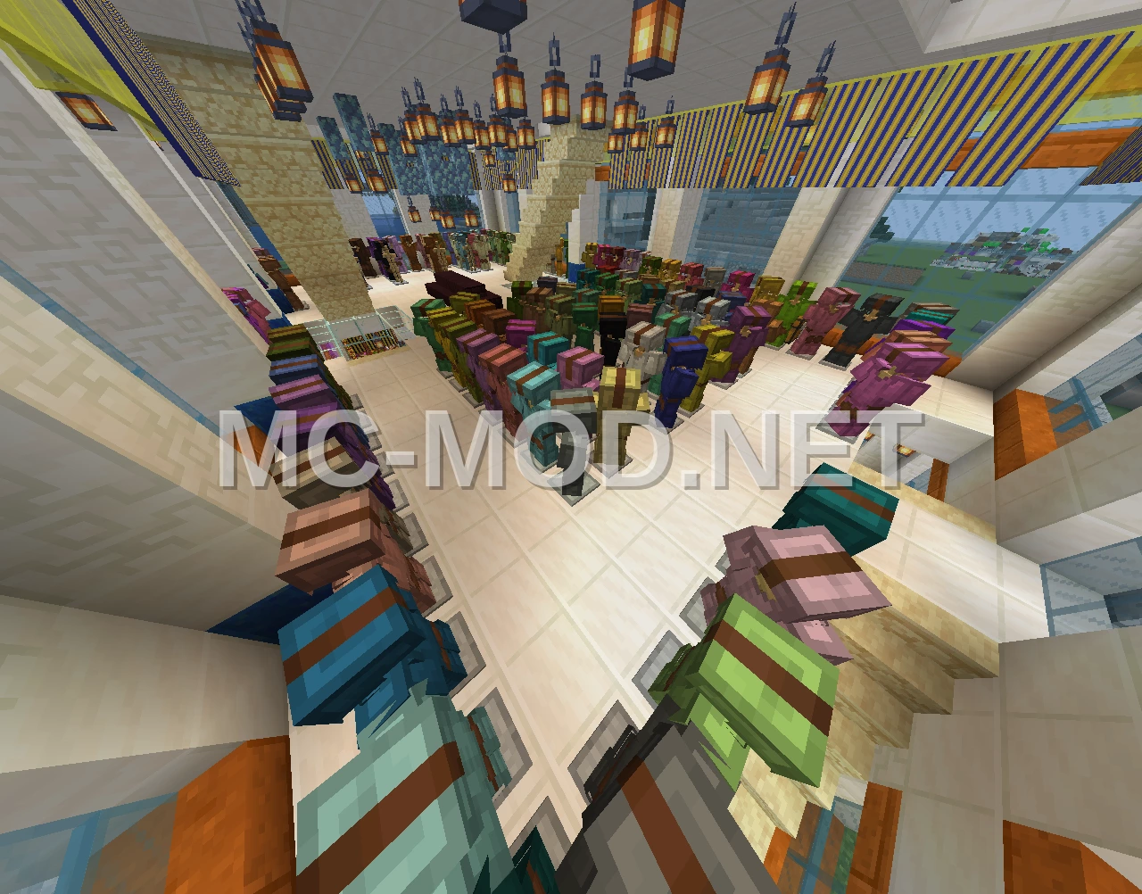 Mega Clothing Store With Workshop