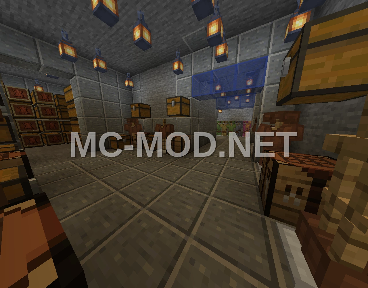 Mega Clothing Store With Workshop