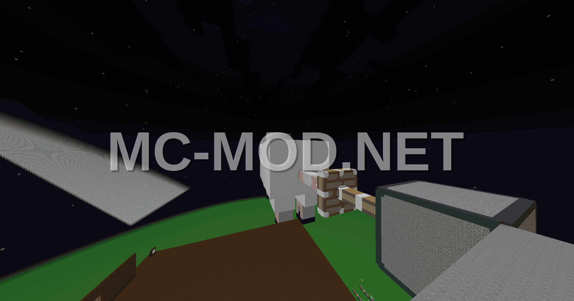 Mega Decorated Sheep Farm Structure