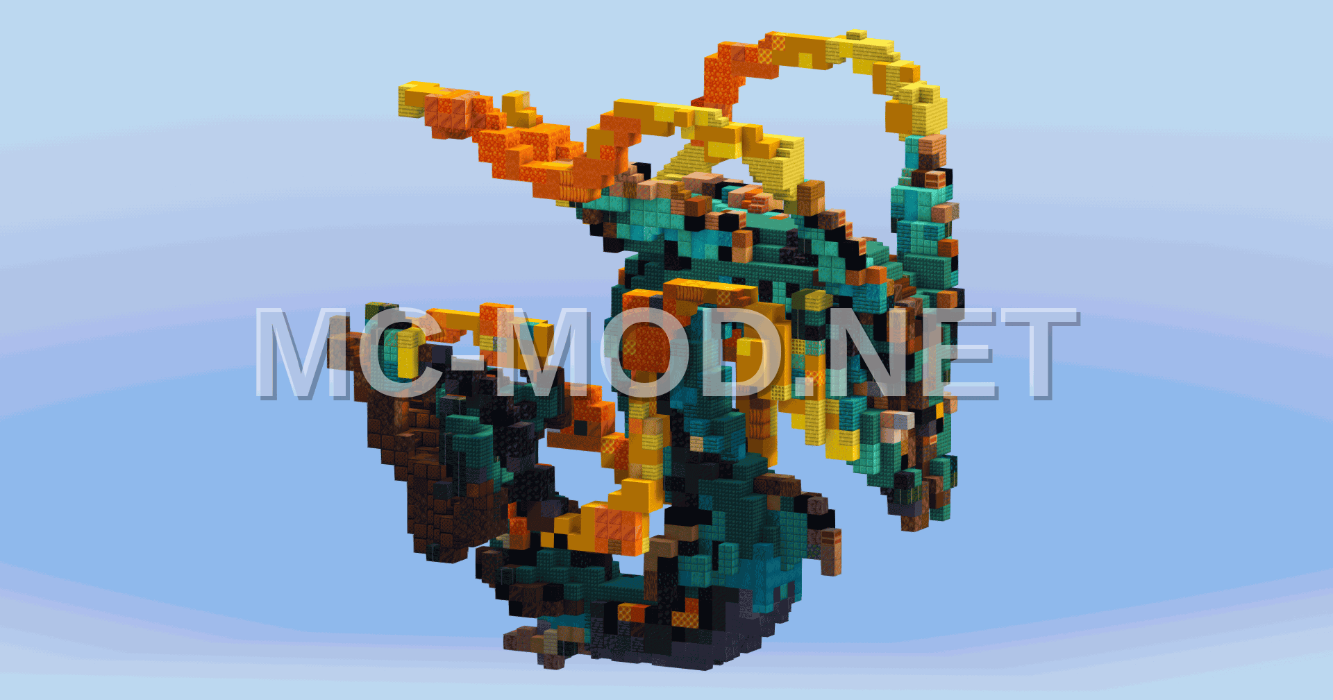 Mega Rayquaza Pokemon Structure