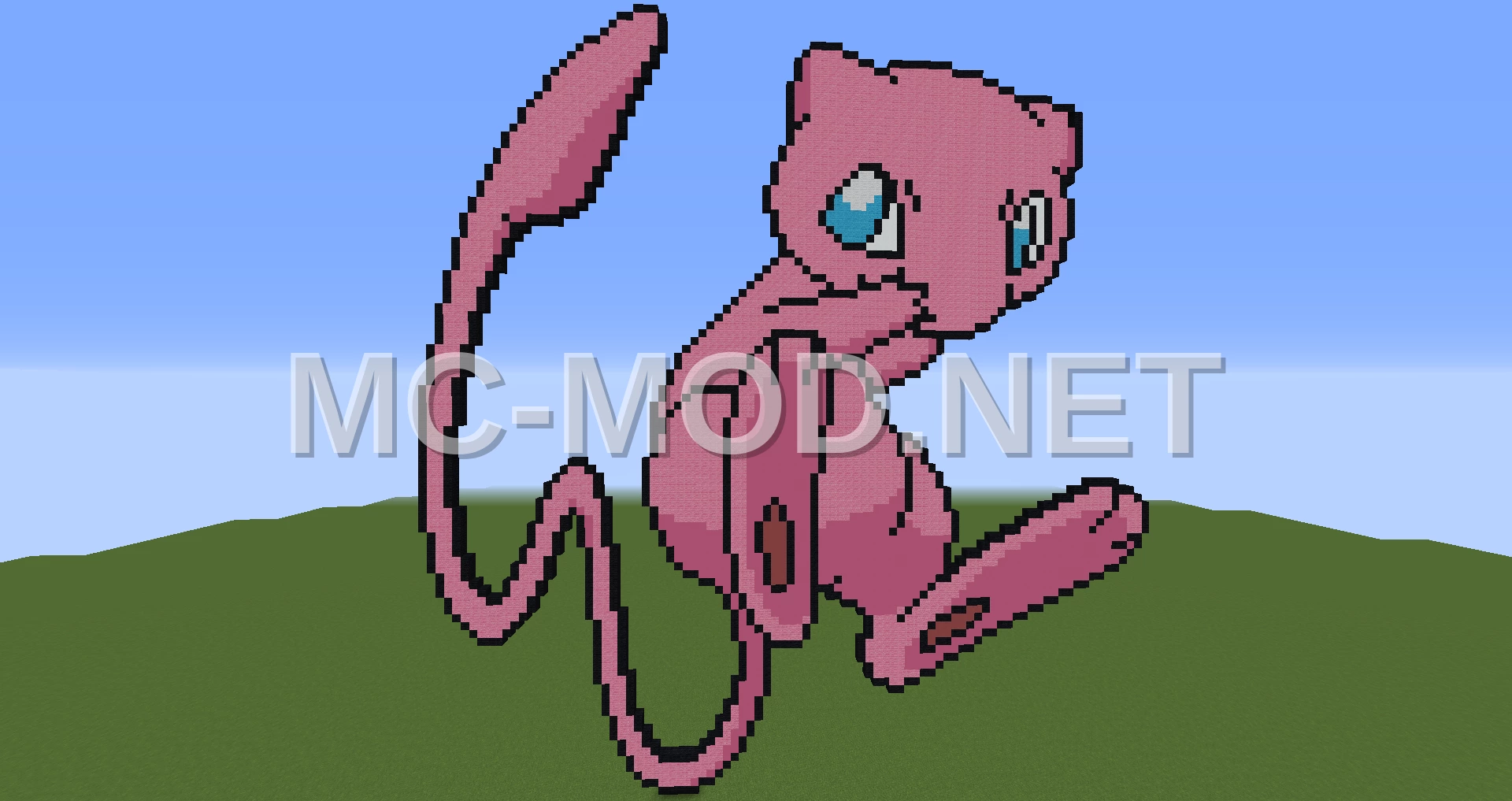 Mew Pixel Art