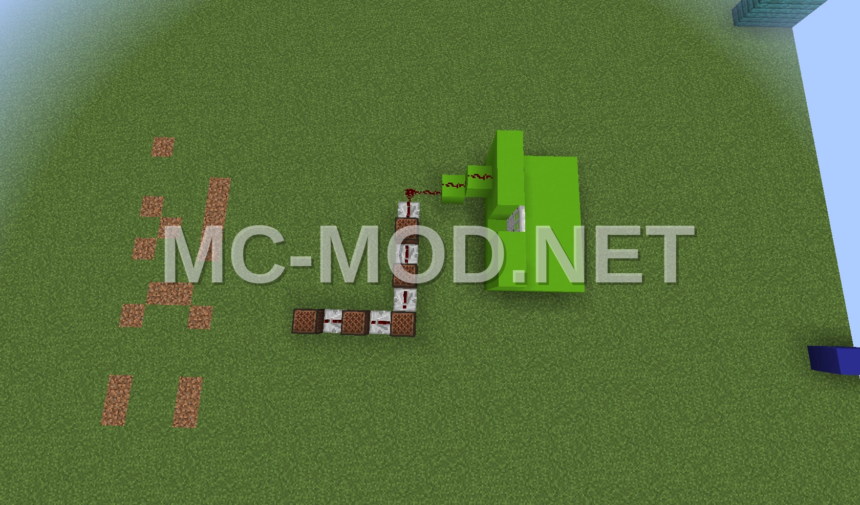 Minecraft Automated Doorbell System