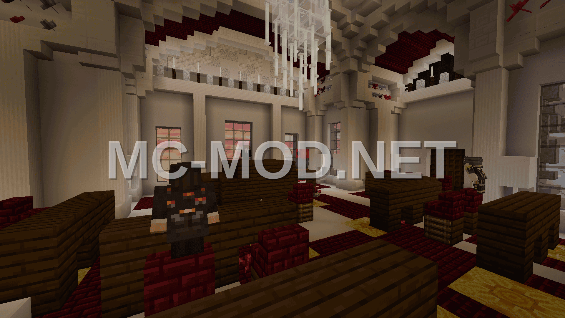 Minecraft Custom Courthouse Structure