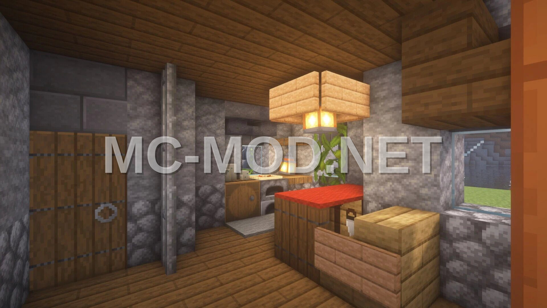 Minecraft Farmhouse Build