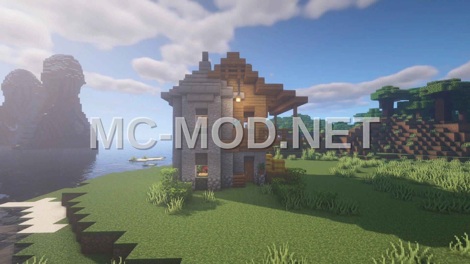Minecraft Farmhouse Build