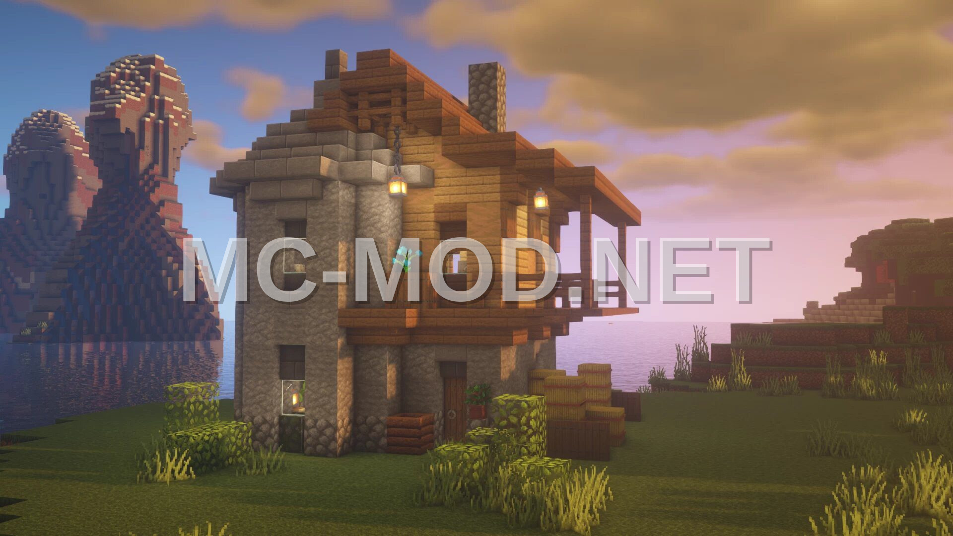 Minecraft Farmhouse Build
