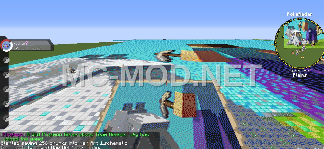 Minecraft Homepage Map Art