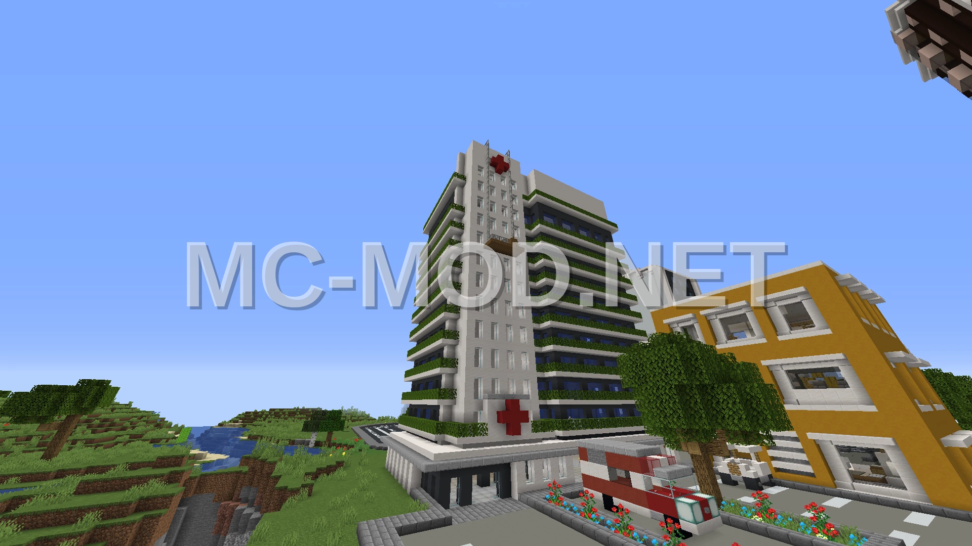 Minecraft Hospital Building
