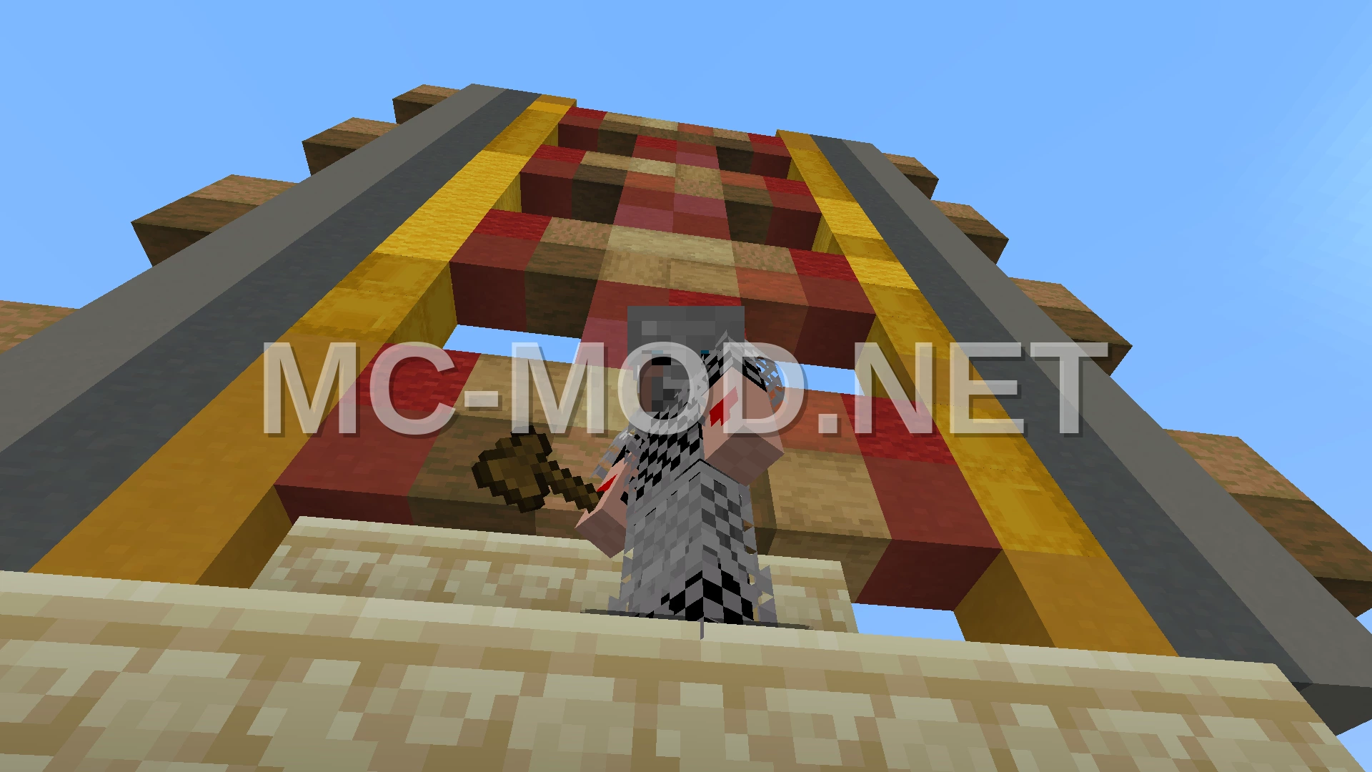 Minecraft Powered Rail Model