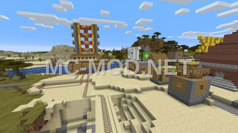 Minecraft Powered Rail Model