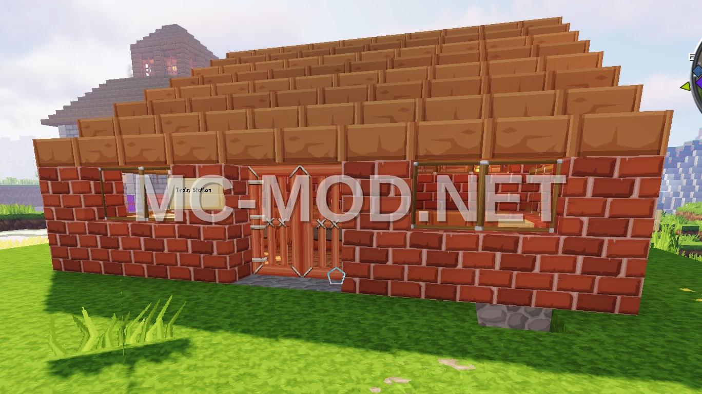 Minecraft Railway Station