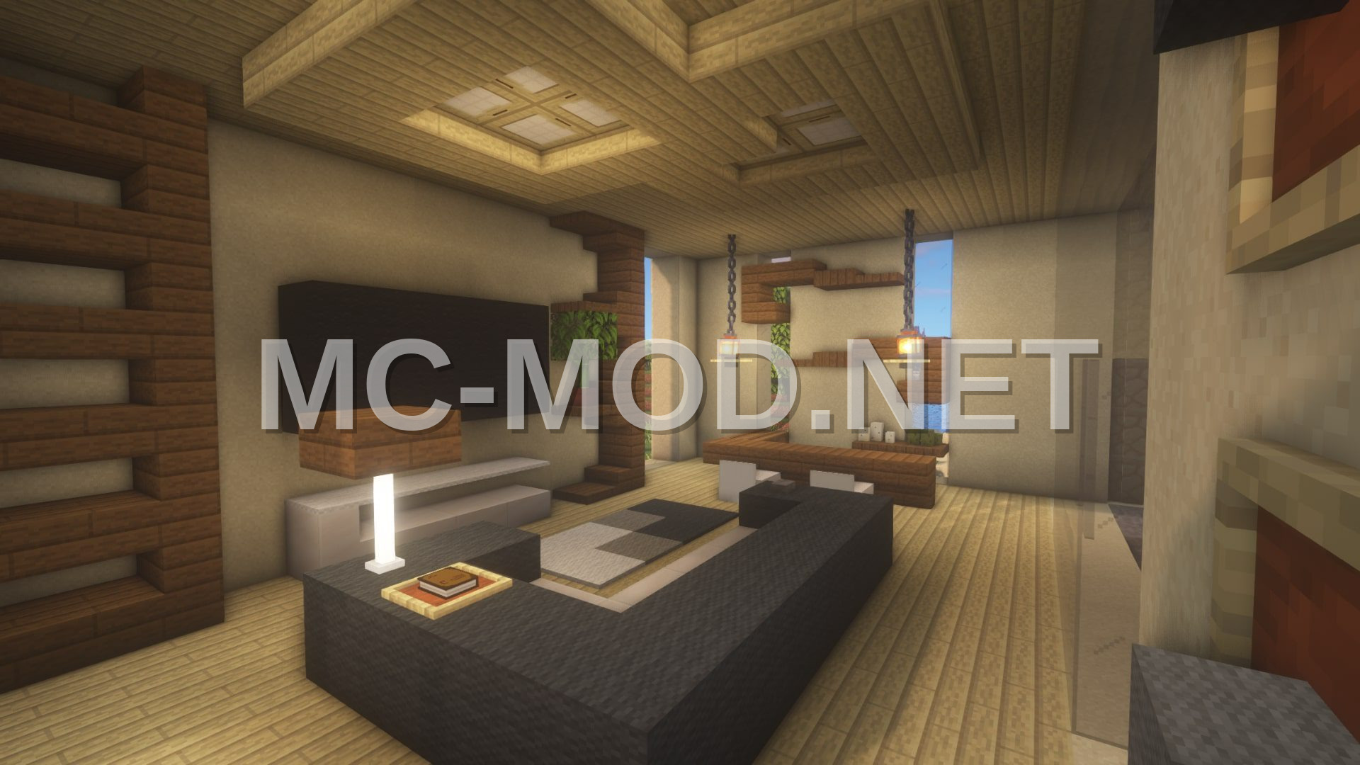 Minecraft Sandstone House Build