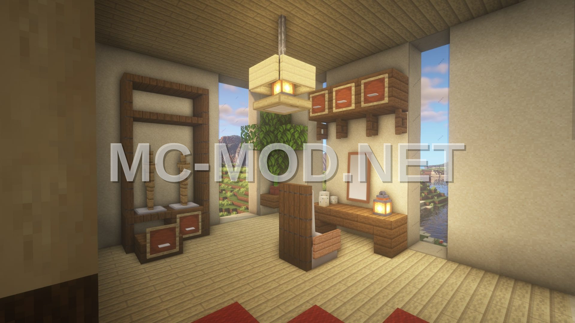 Minecraft Sandstone House Build