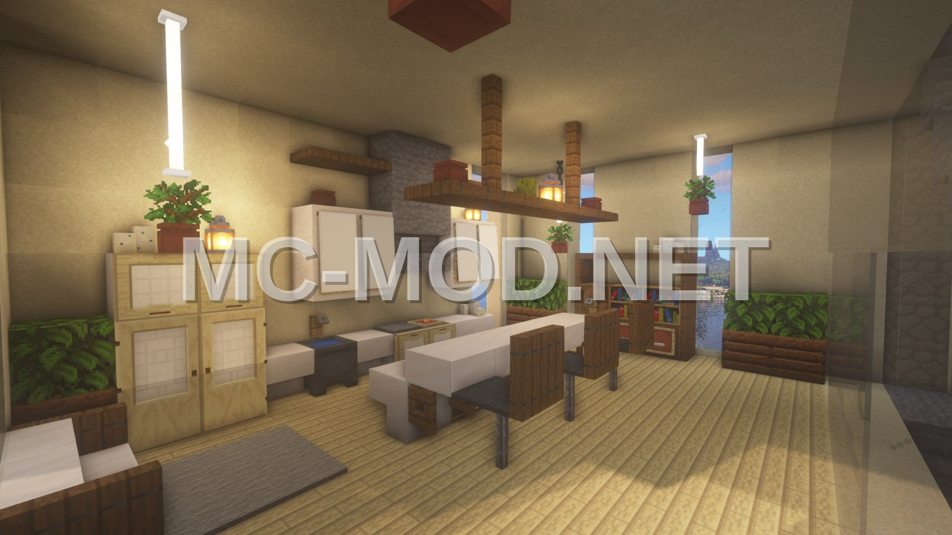 Minecraft Sandstone House Build