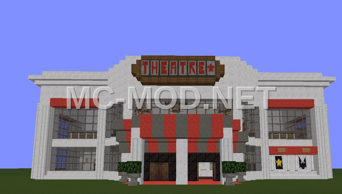Minecraft Theatre Stage Design