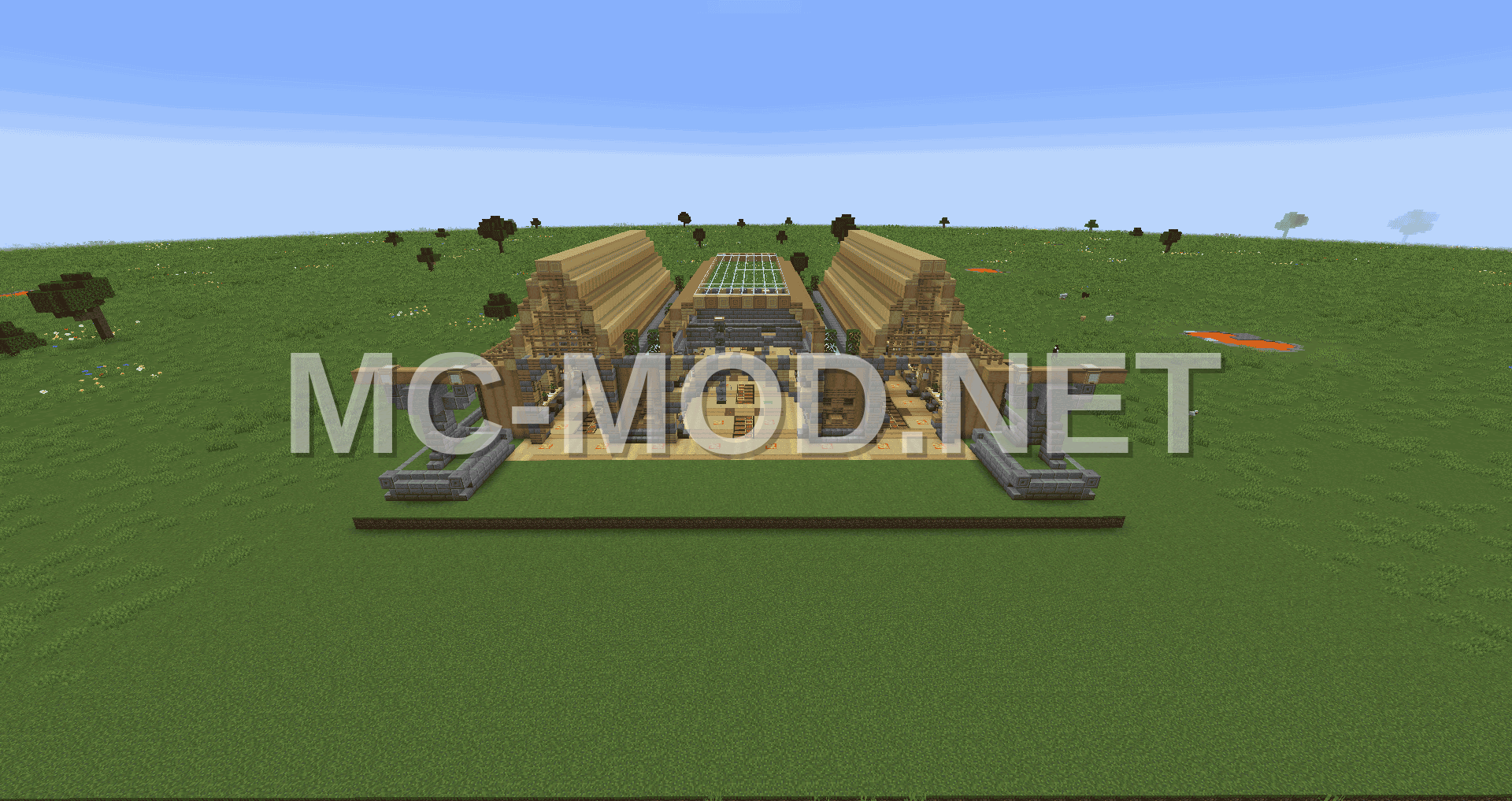 Minecraft Trading Hall Design