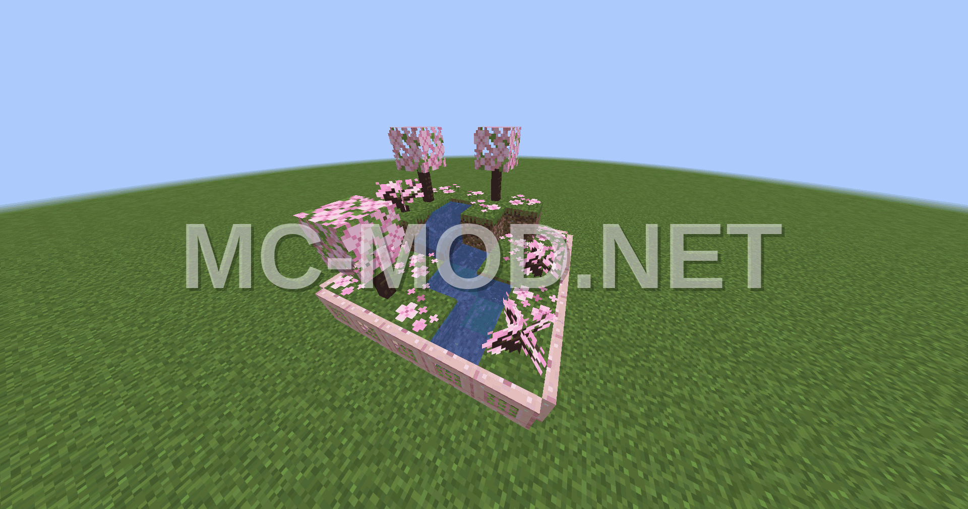 Mini Cherry Biome Decoration