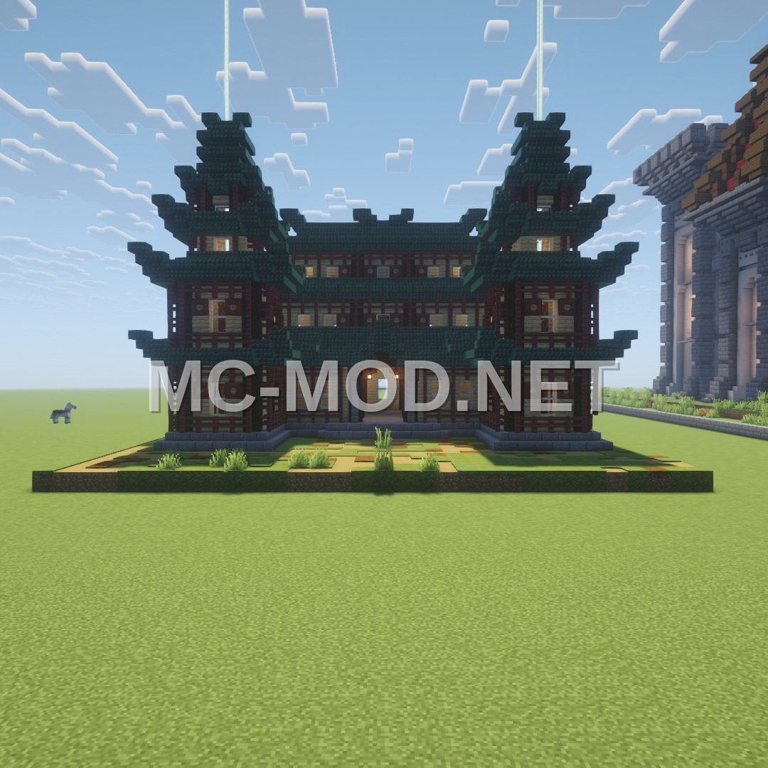 Mini Oriental Temple
