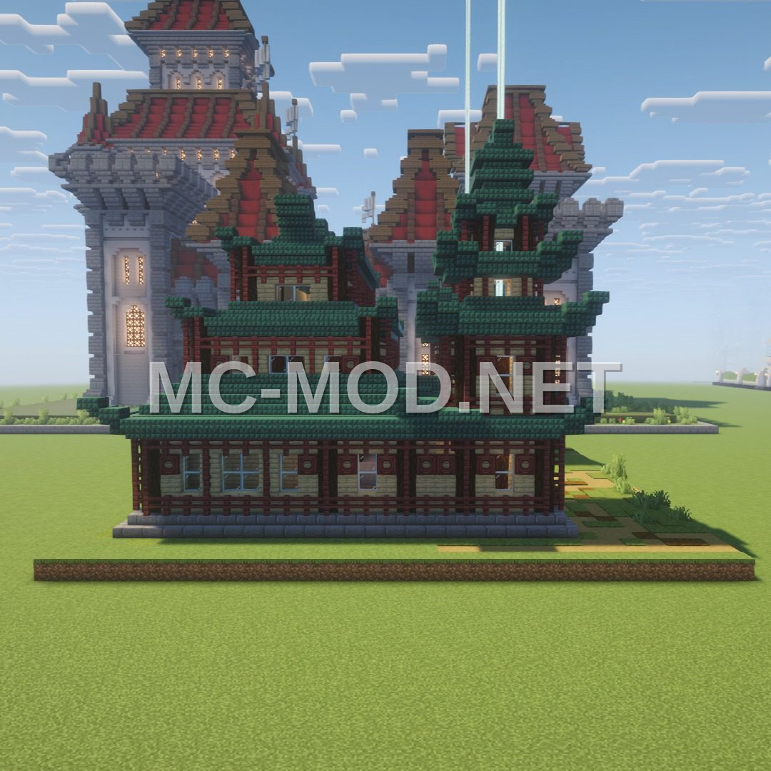 Mini Oriental Temple