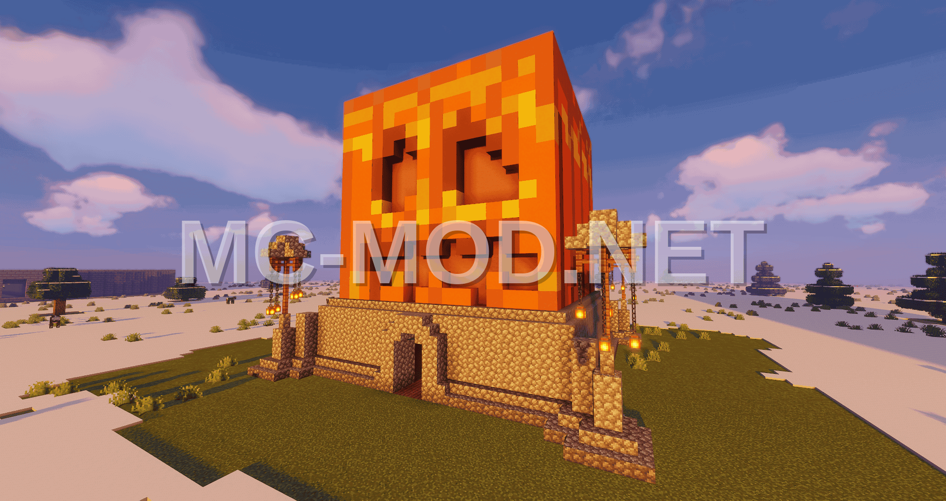 Mini Pumpkin Farm Structure