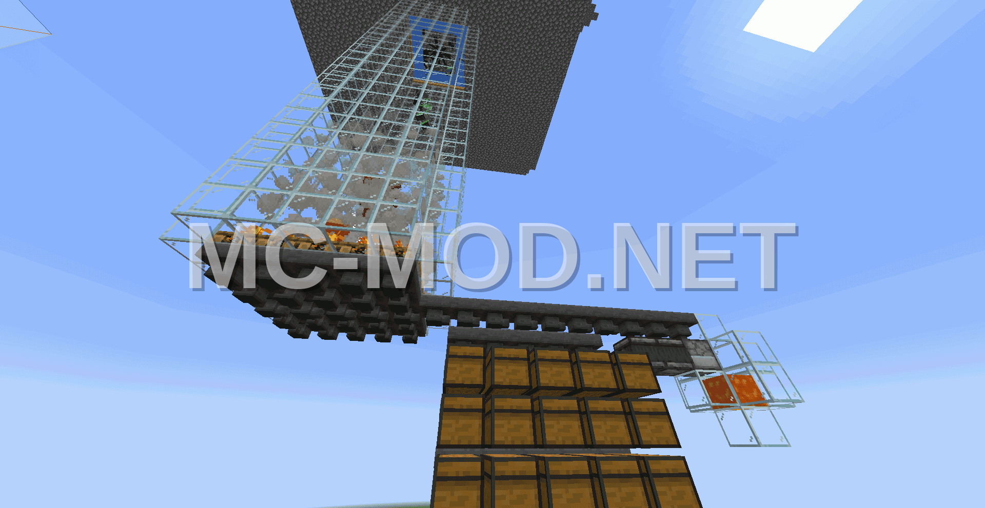 Mob Farm + Item Sorter