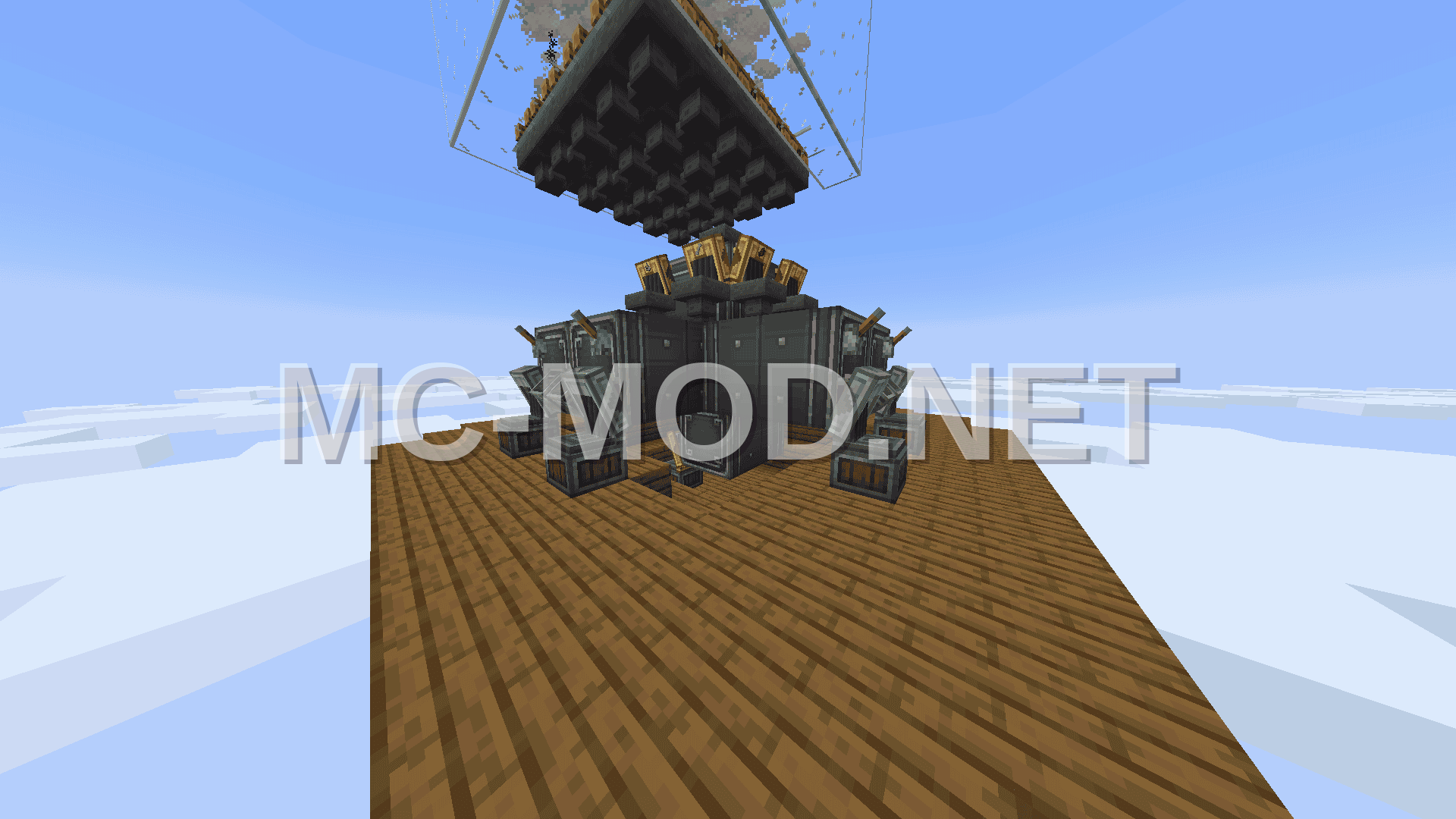Mob Farm With Create Storage