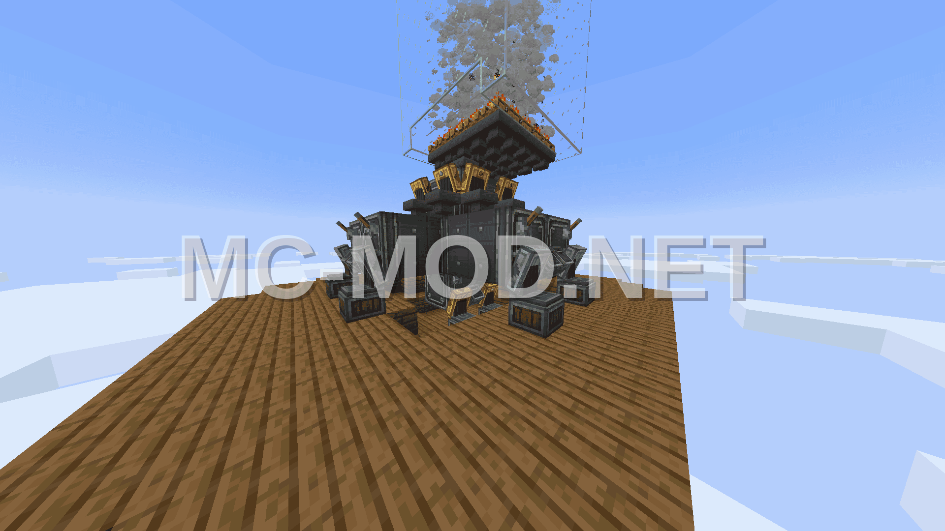 Mob Farm With Create Storage