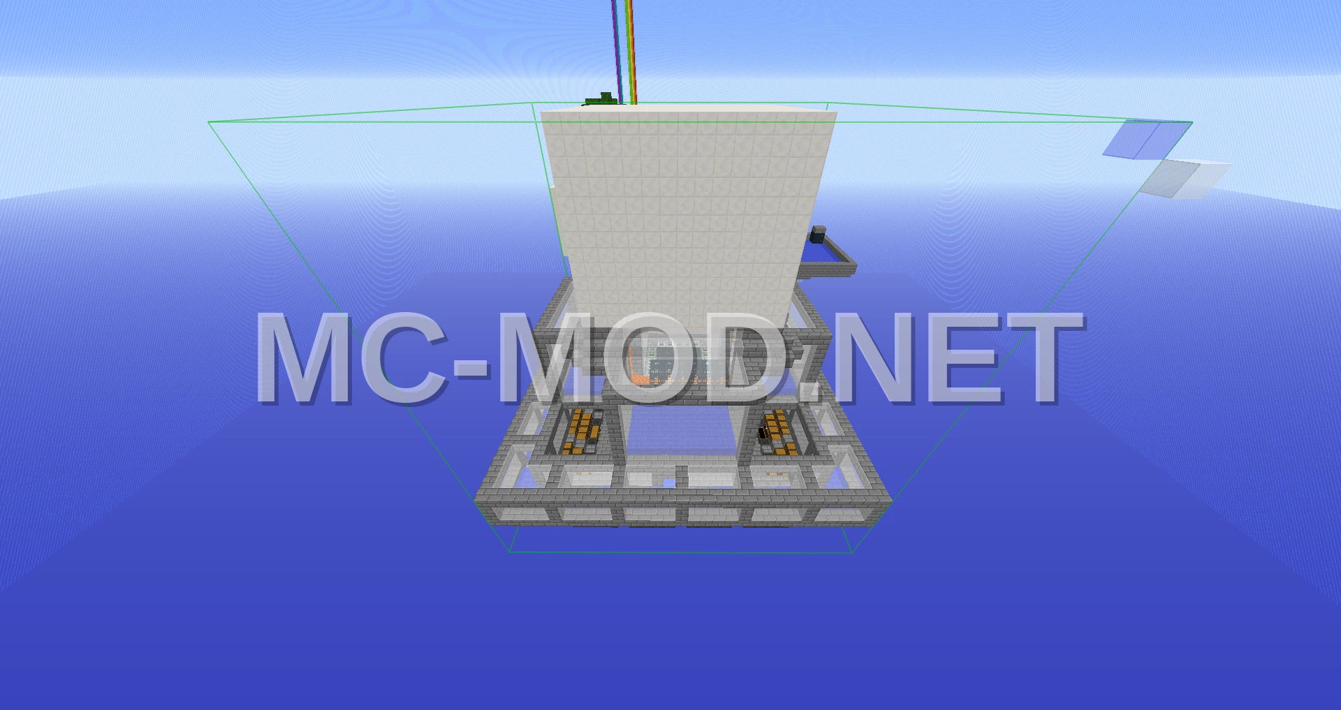Mob Grinder With Iron Golem Sell Portal