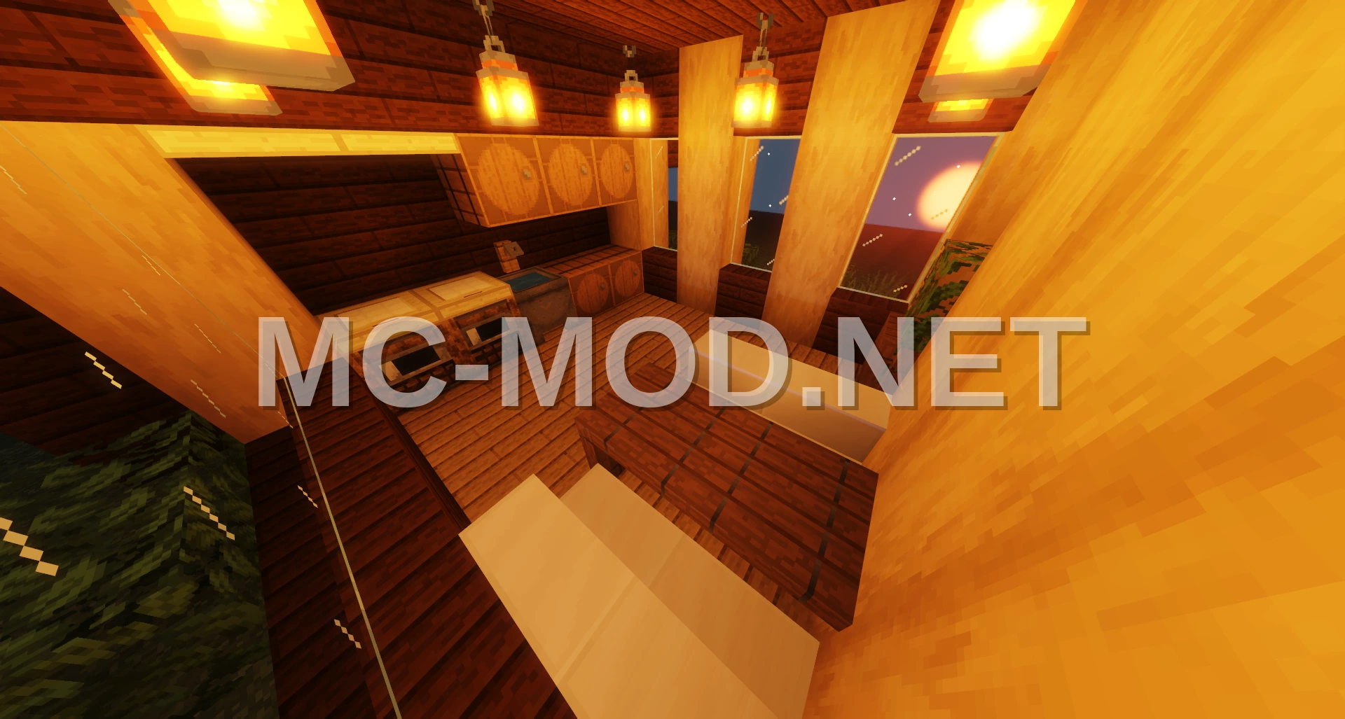 Modern Wooden 2-Story House