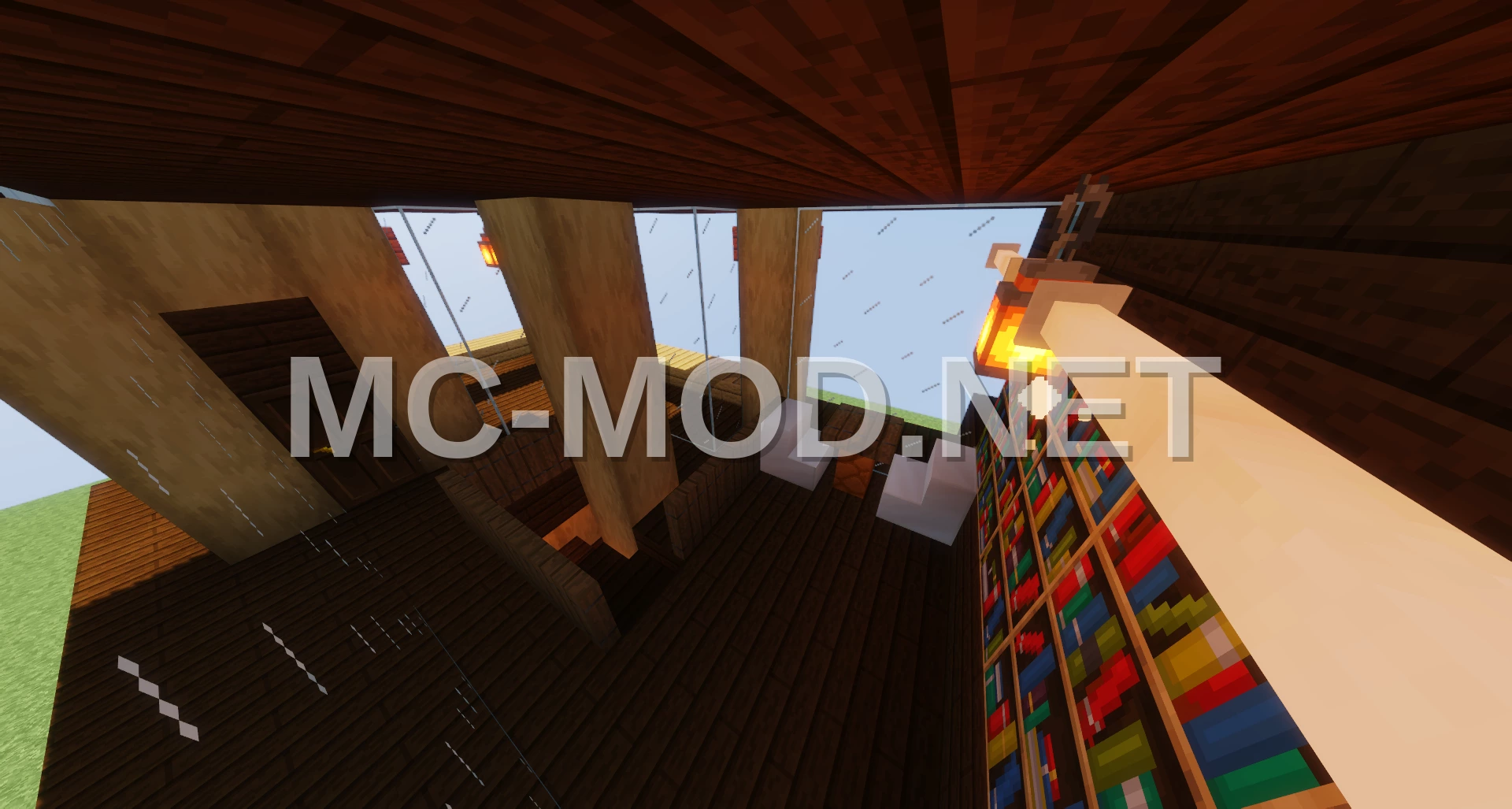 Modern Wooden 2-Story House