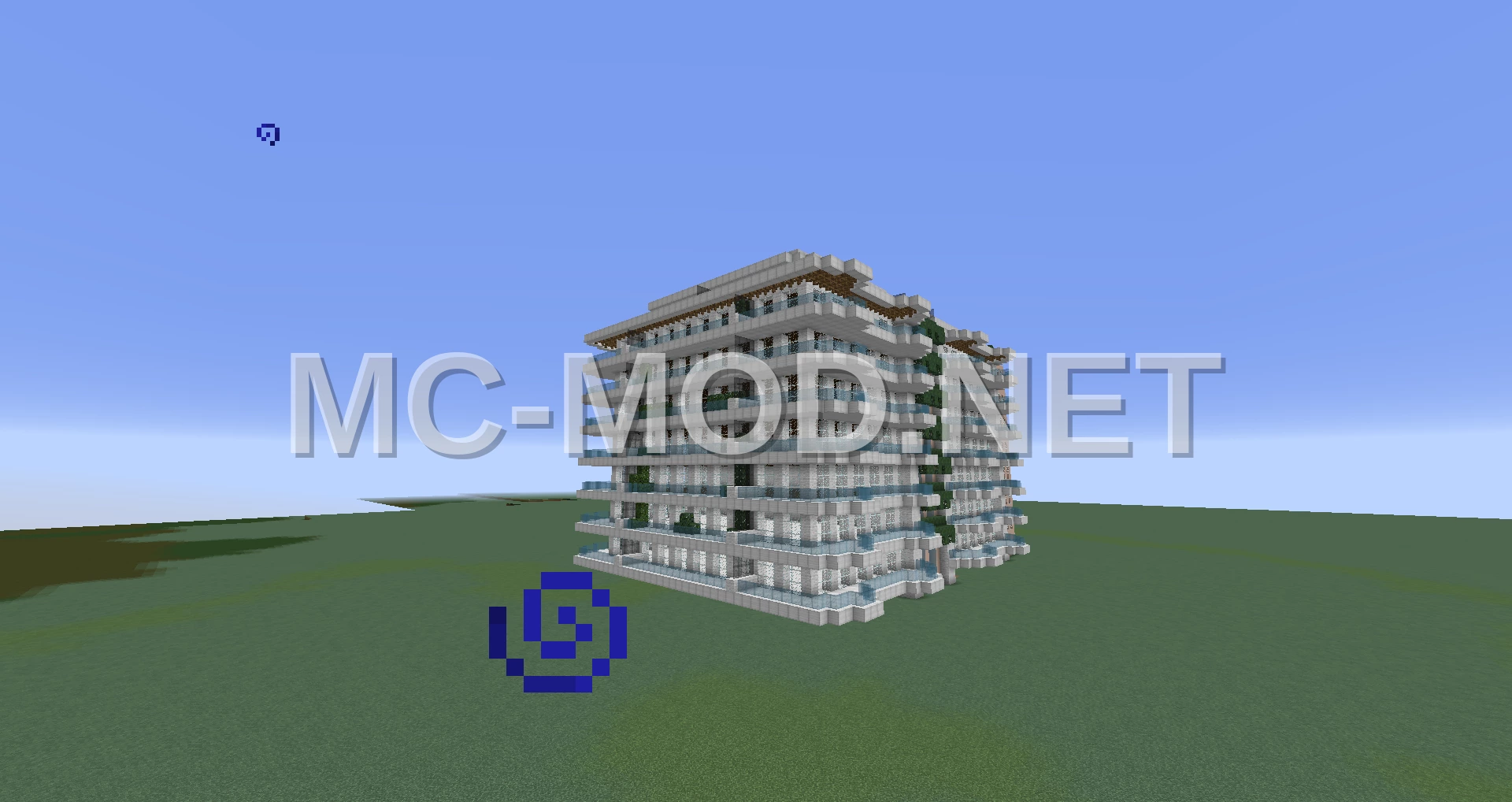 Modern Apartment Block Townhouse