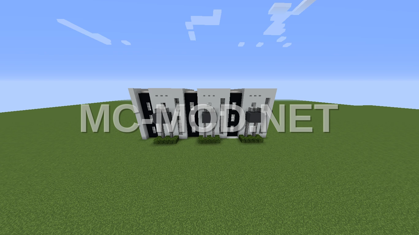 Modern Concrete Apartment Block