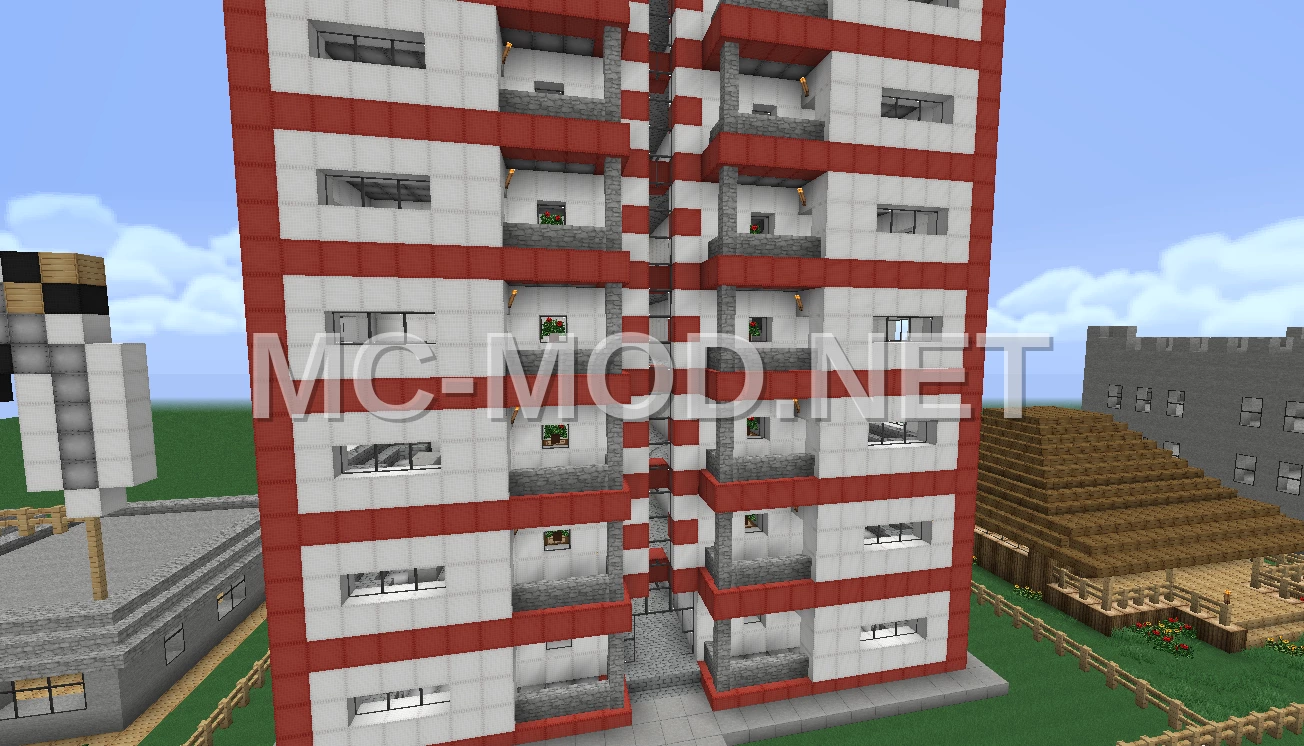 Modern Apartment Building