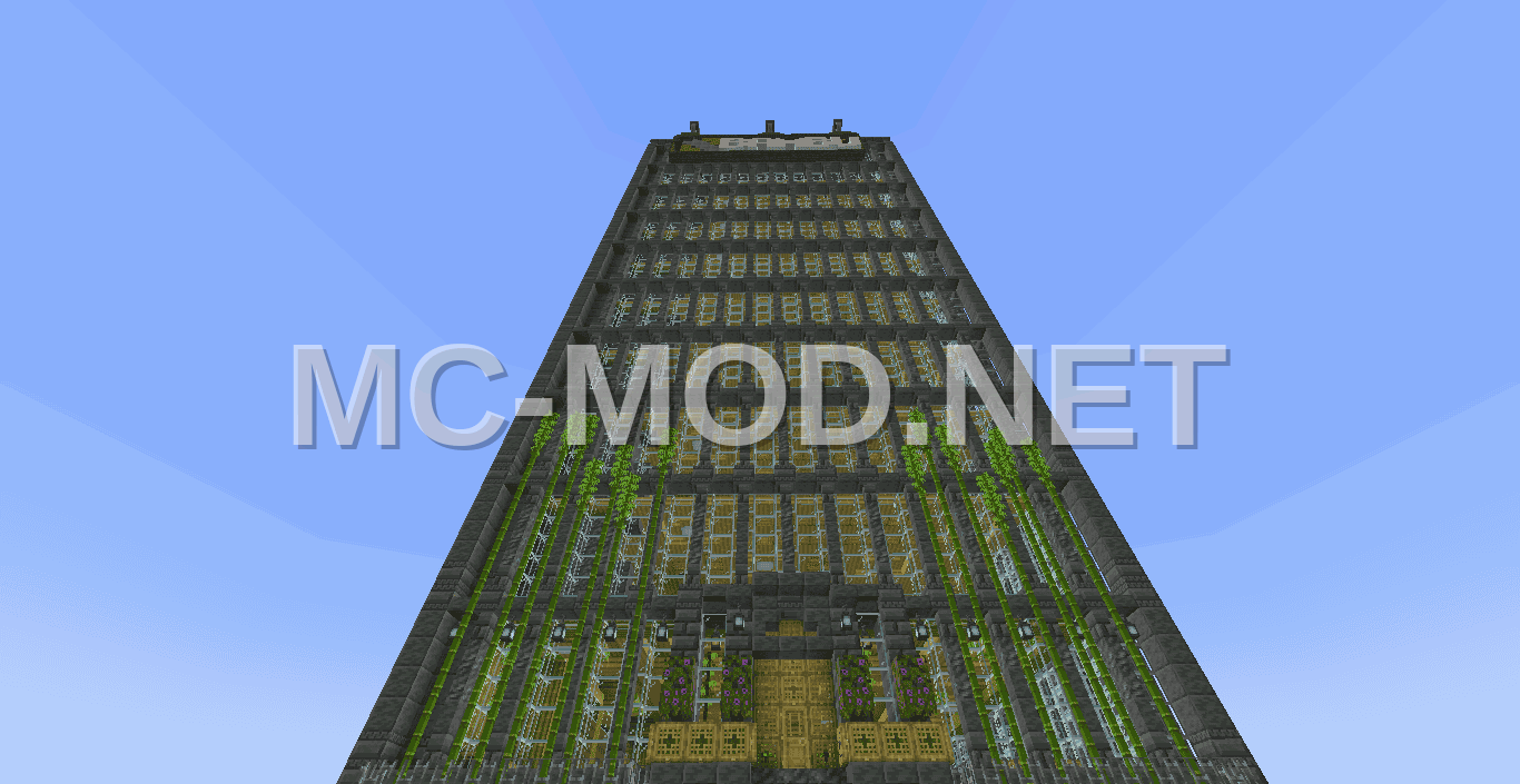 Modern Bamboo Farm Structure