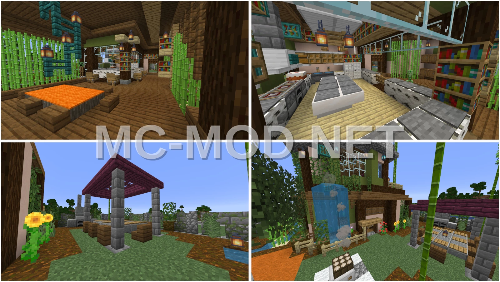 Modern Bamboo House