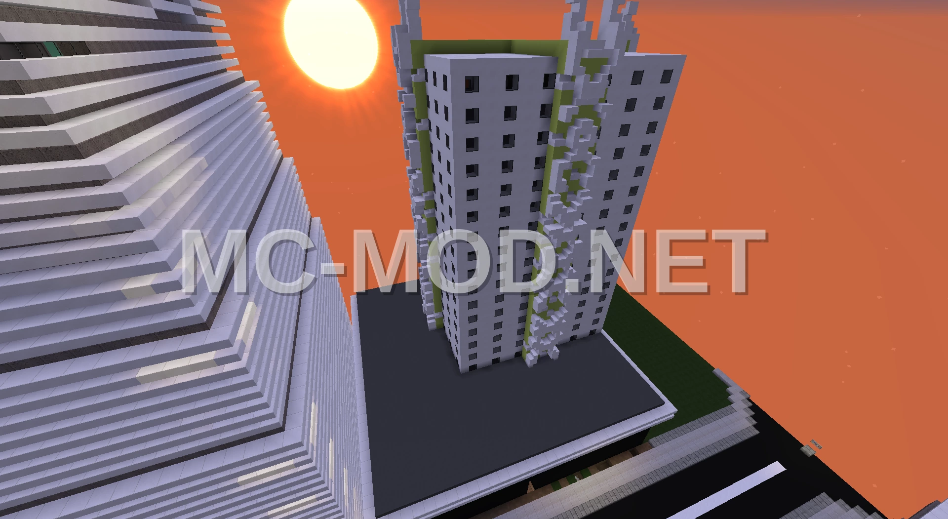Modern Quartz City Tower