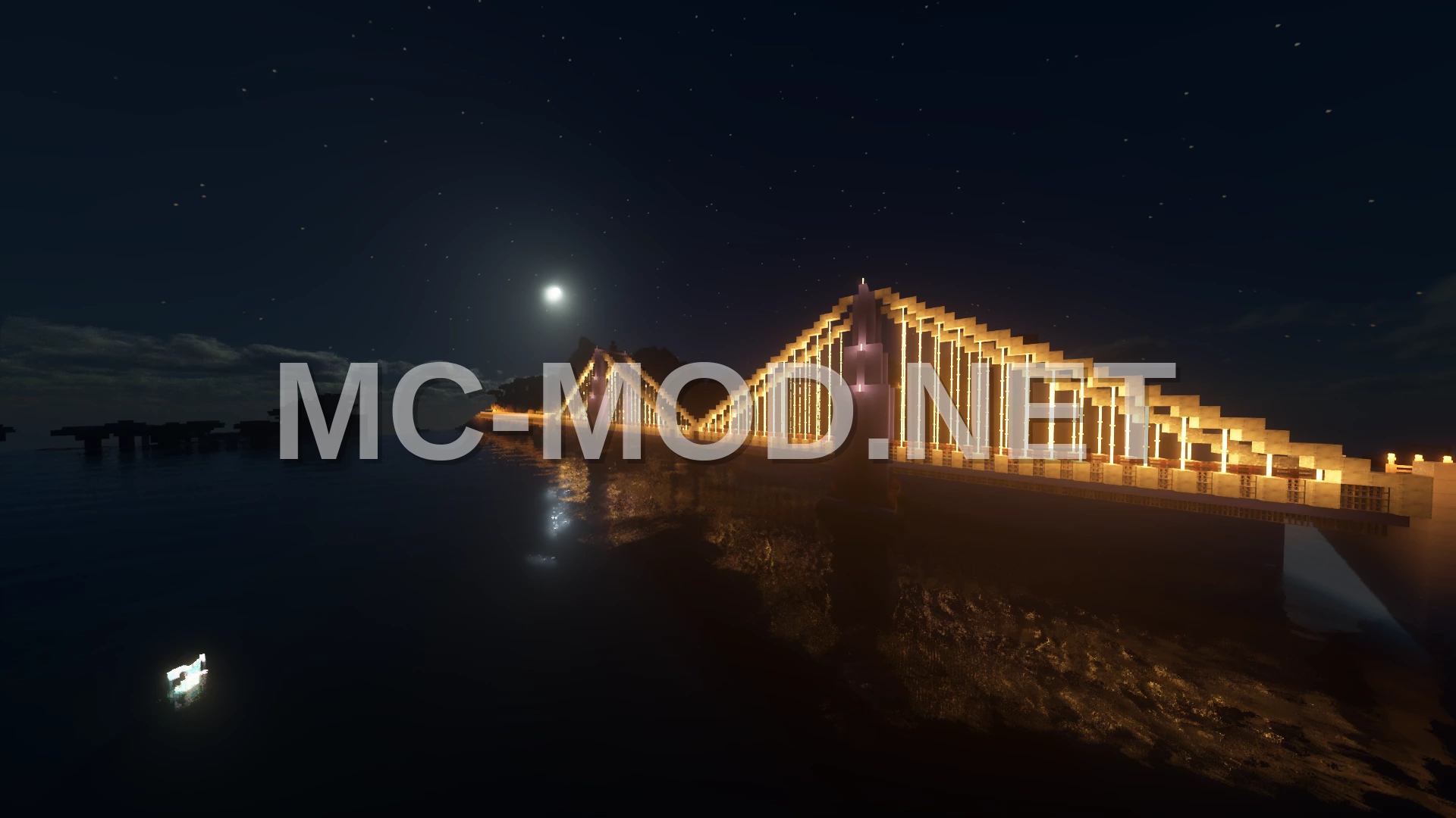 Modern City Connecting Bridge