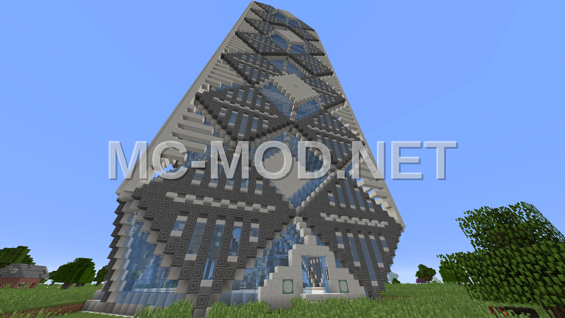 Modern Diamond Skyscraper