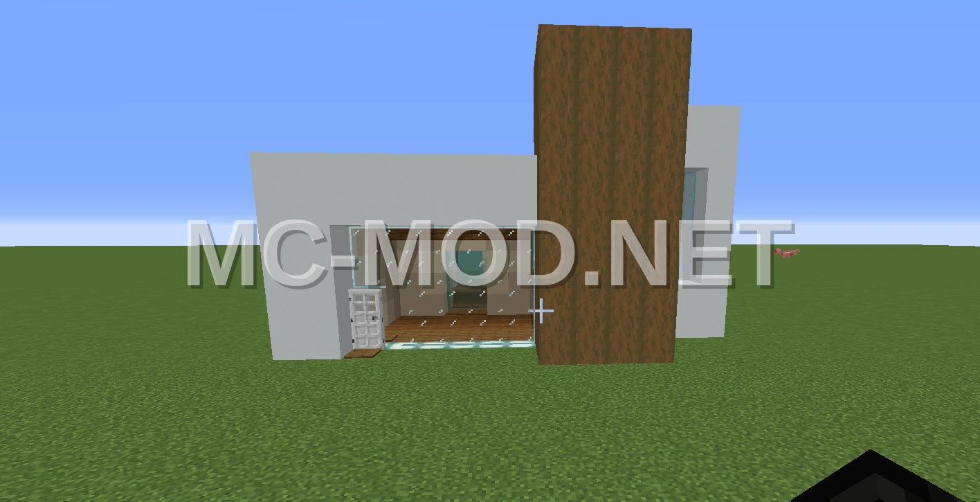 Modern House With Glass Doors