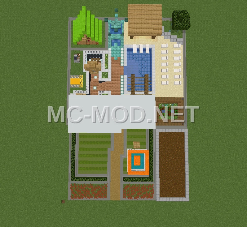 Modern Family Home With Pool