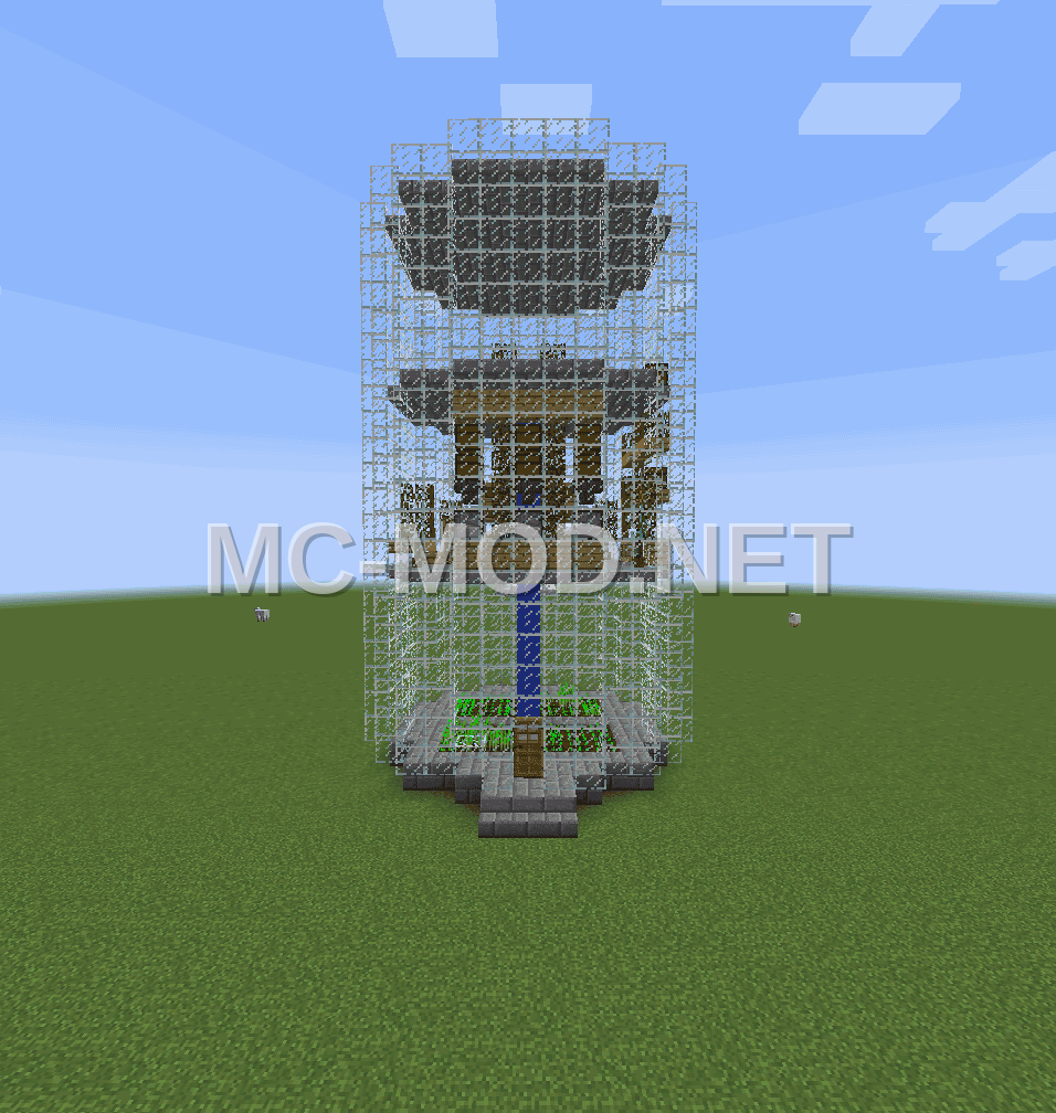 Modern Glass Tower House