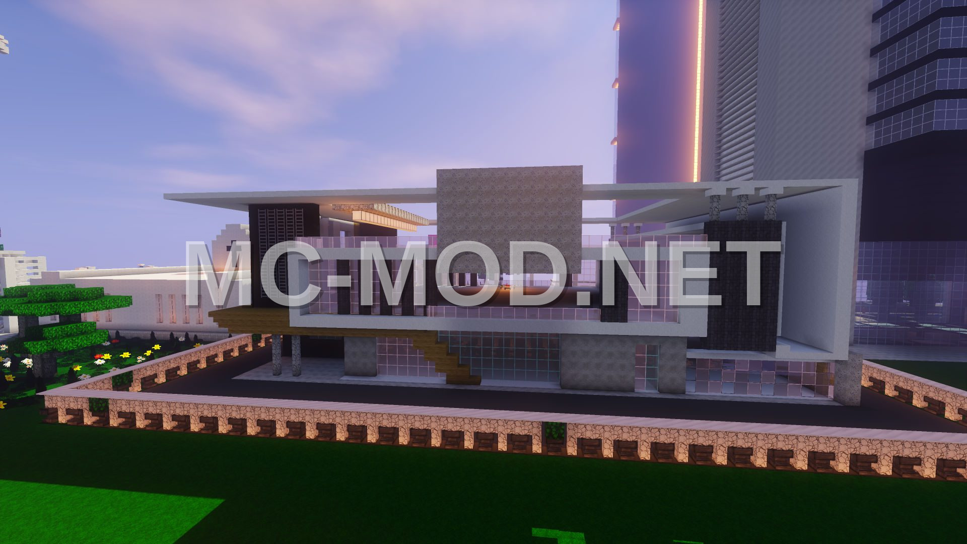 Modern Dirt And Quartz Block Home