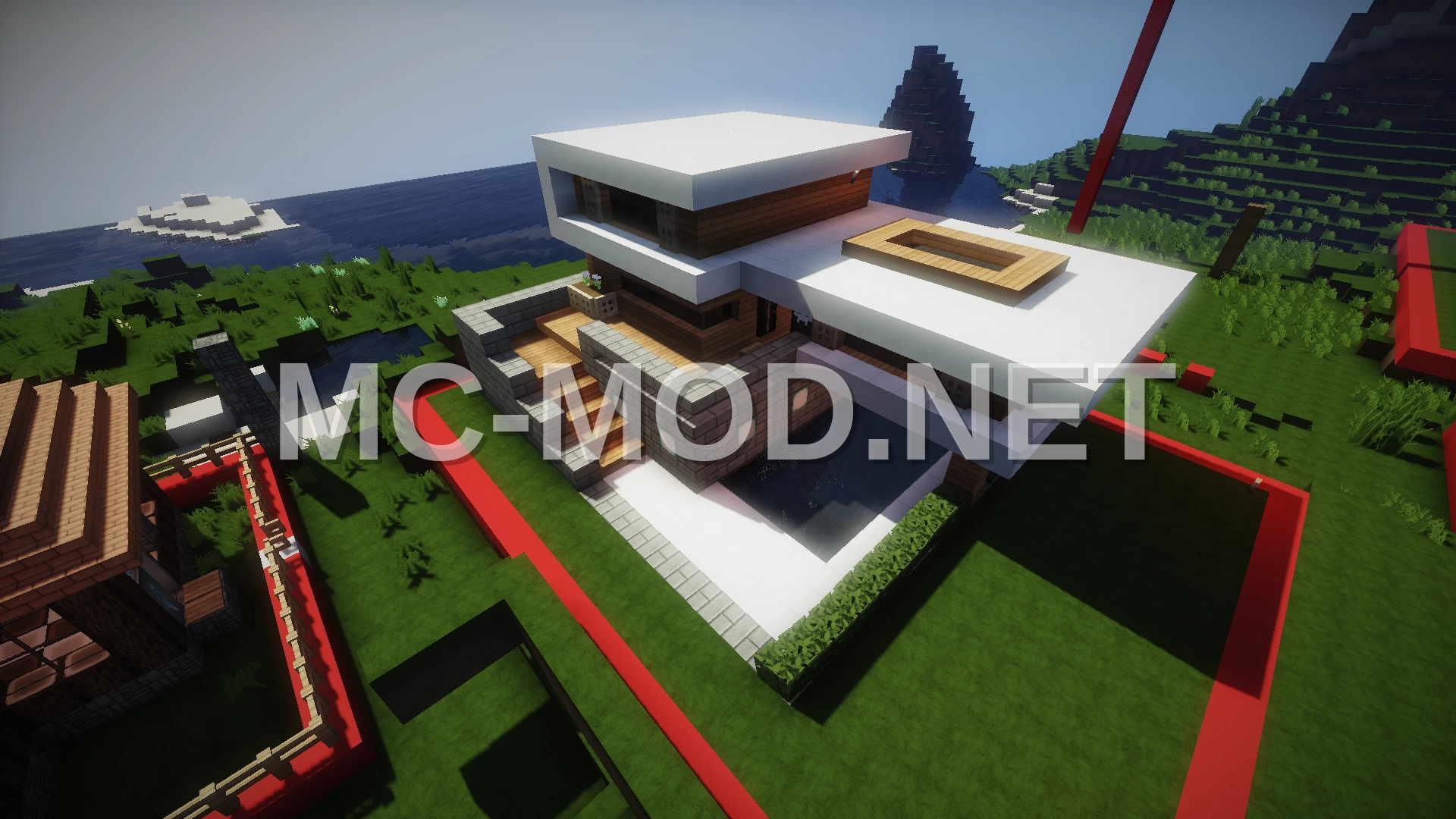 Small Modern Home Of Dirt And Jungle Planks