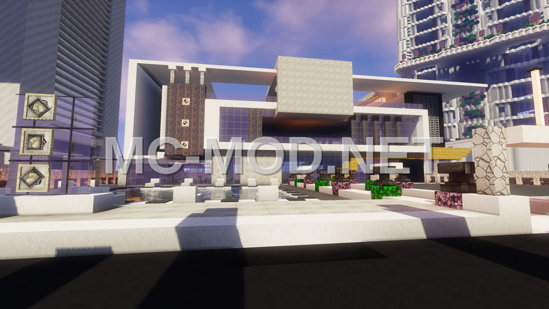 Modern Dirt And Quartz Block Home