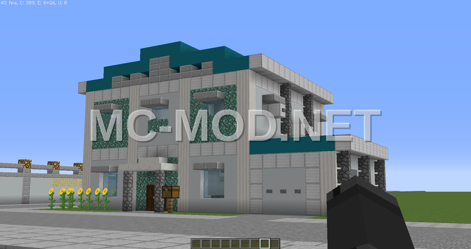 Modern Home With Garage